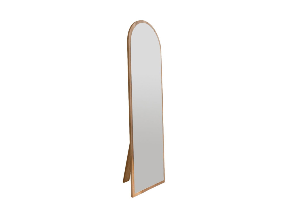 Specchio in legno "Emma" - 50 x 160 cm - Marrone