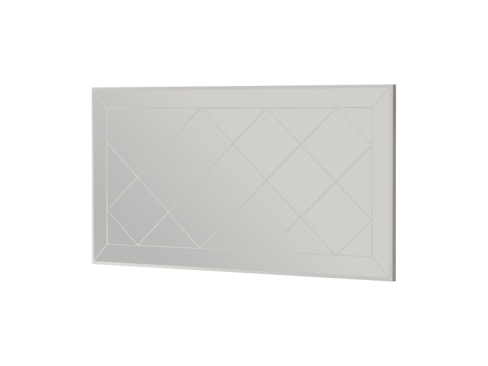 Specchio in legno "Pauli" - 120 x 60 cm - Bianco