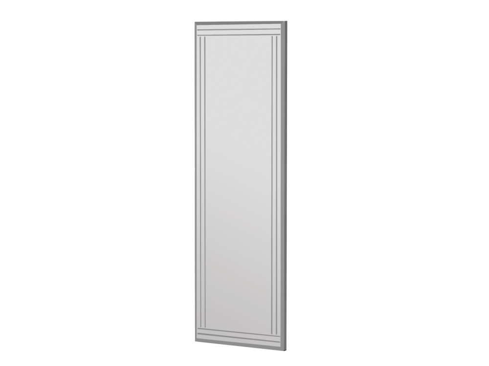 Specchio in legno "Buhem" - 40 x 120 cm - Bianco