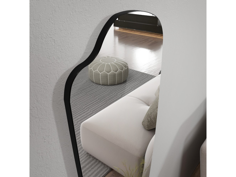 Specchio psichico in legno "Reos" - 40 x 120 cm - Trasparente
