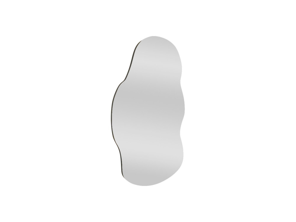 Specchio in legno "Baby" - 40 x 72 cm - Nero