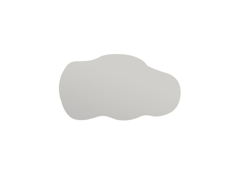 Specchio in legno "Baby" - 40 x 72 cm - Nero