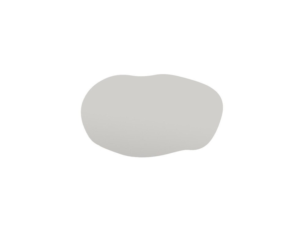 Specchio in legno "Lossa" - 52 x 89 cm - Nero