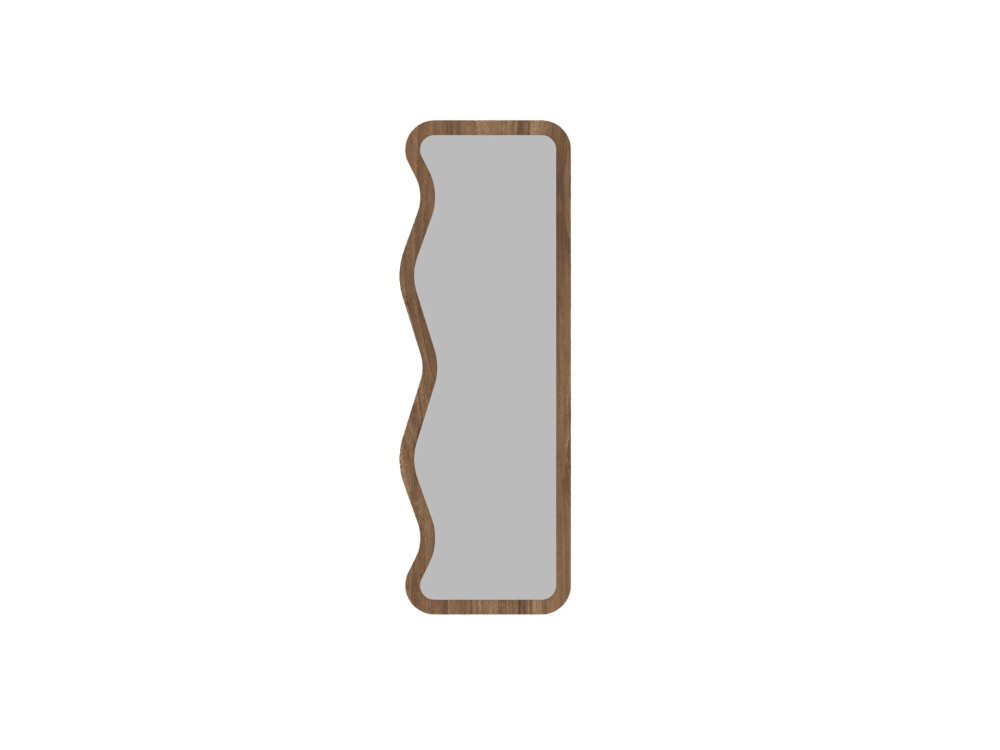 Specchio in legno "Asel" - 50 x 160 cm - Marrone