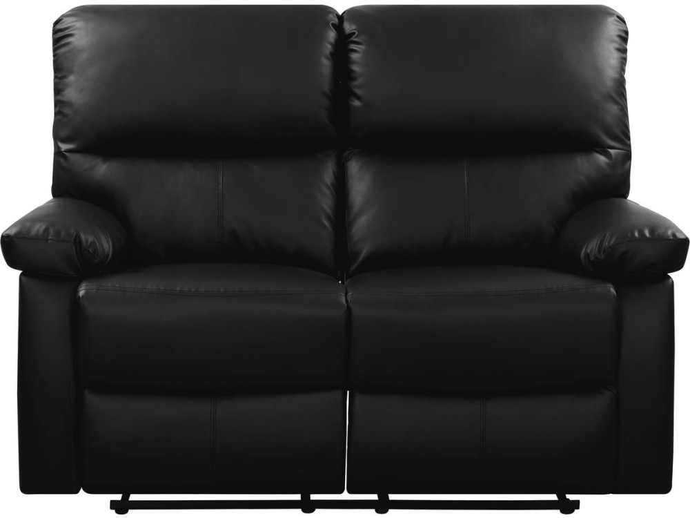 Divano "Lincoln" - 147 x 89 x 103 cm - 2 posti - Nero