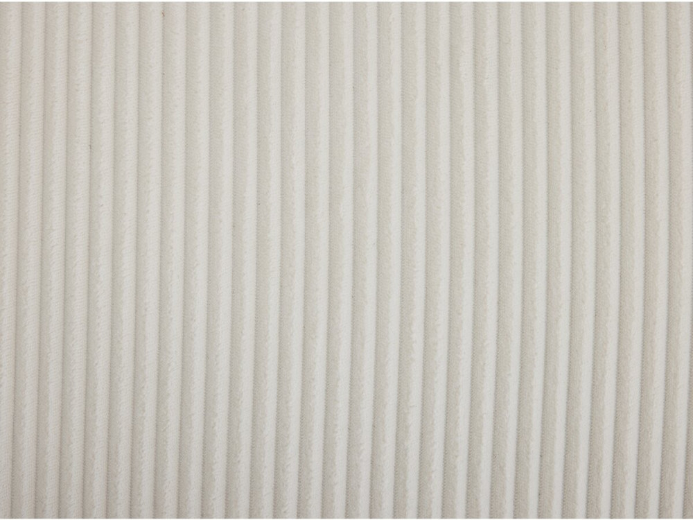 Divano letto posti in velluto a coste "Grenelle" - 2 posti - Beige
