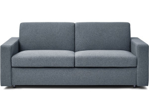 Divano trasformabile in tessuto express "Diana" - letto 140 cm - 3 posti - Grigio