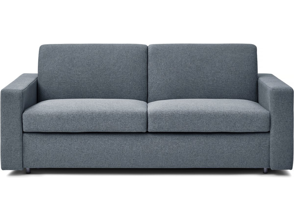 Divano trasformabile in tessuto express "Diana" - letto 140 cm - 3 posti - Grigio