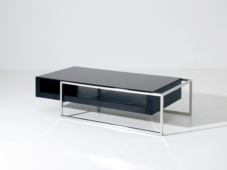 Tavolino "Julie" - 130 x 63,8 x 33,7 cm - Nero