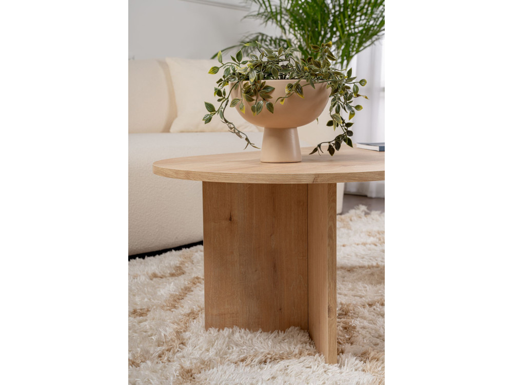 Tavolino da caffè in legno "Sand" - 60 x 119 x 40 cm - Rovere Zaffiro