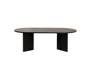 Tavolino da caffè in legno "Sand" - 60 x 119 x 40 cm - Legno nero