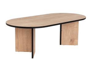 Tavolino in legno "Sable" 119 x 60 x 40 cm - Rovere zaffiro