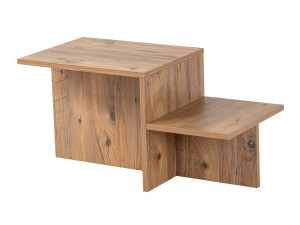 Tavolino in legno "Harmony" 80 x 40 x 40 cm - Pino Atlantico