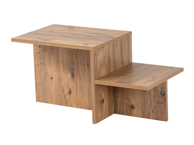 Tavolino in legno "Harmony" 80 x 40 x 40 cm - Pino Atlantico