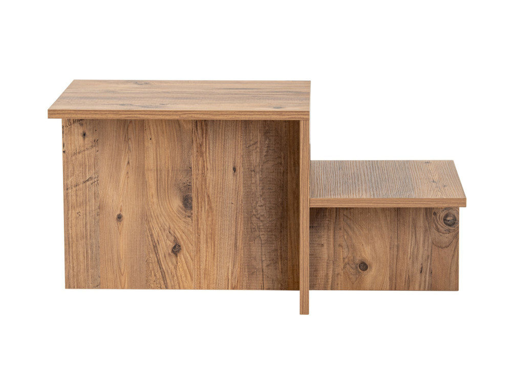 Tavolino in legno "Harmony" 80 x 40 x 40 cm - Pino Atlantico