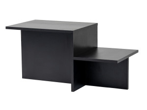 Tavolino in legno "Harmony" 80 x 40 x 40 cm - Legno nero