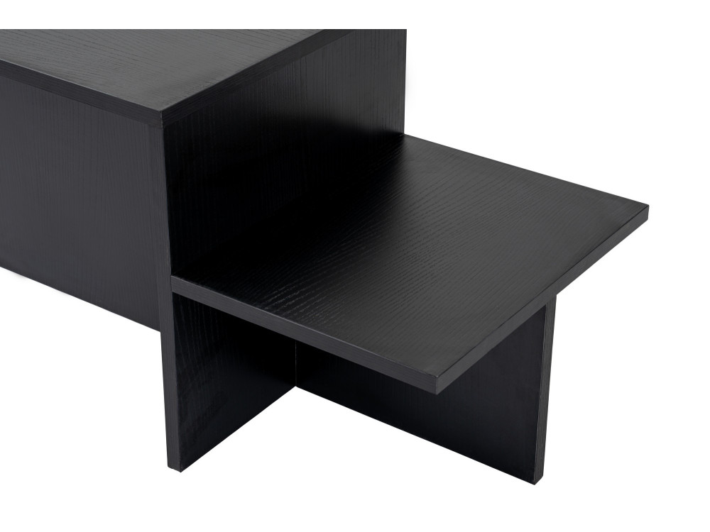 Tavolino in legno "Harmony" 80 x 40 x 40 cm - Legno nero