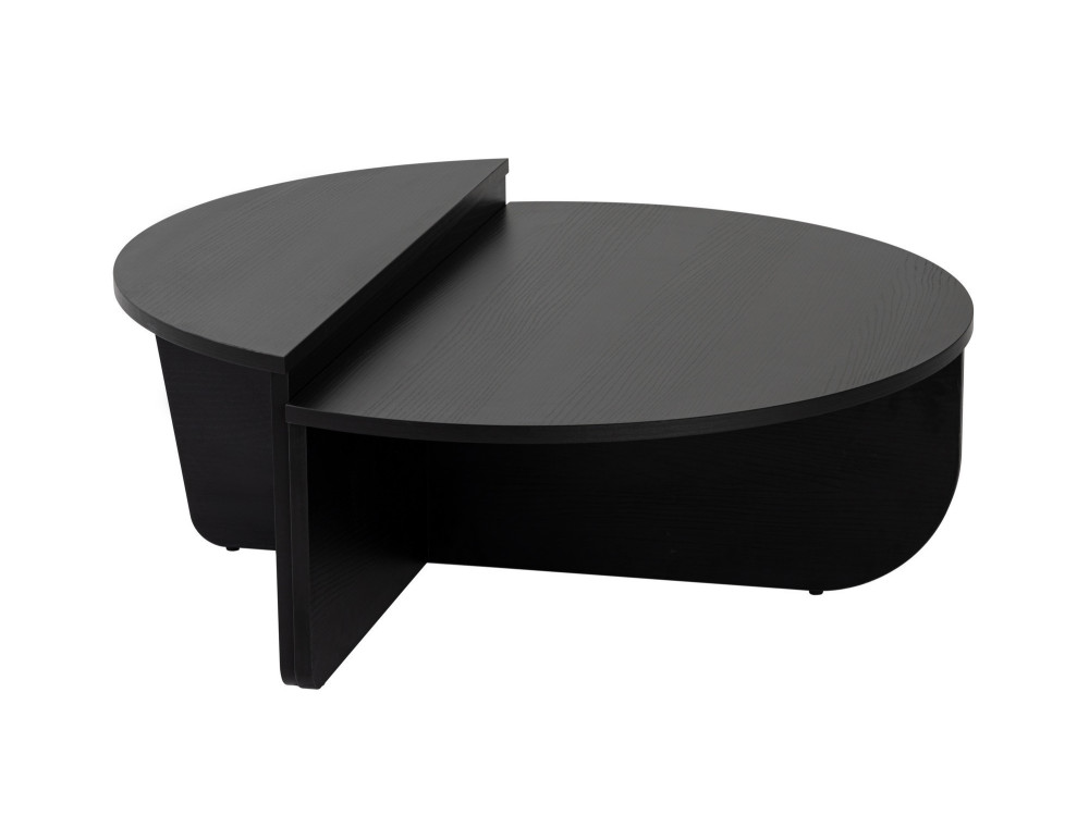 Tavolino da caffè in legno "Orion" - 90 x 60 x 30 cm - Legno nero