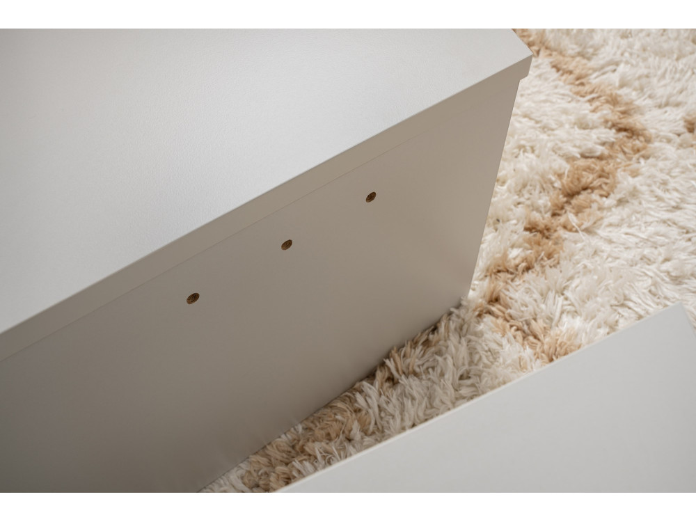 Tavolino in legno "Orion" 90 x 60 x 30 cm - Grigio