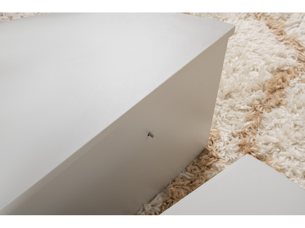Tavolino in legno "Orion" 90 x 60 x 30 cm - Grigio