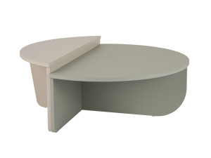 Tavolino in legno "Orion" 90 x 60 x 30 cm - Verde cenere
