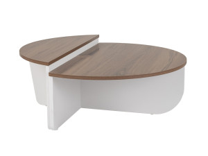 Tavolino in legno "Orion" 90 x 60 x 30 cm - Noce