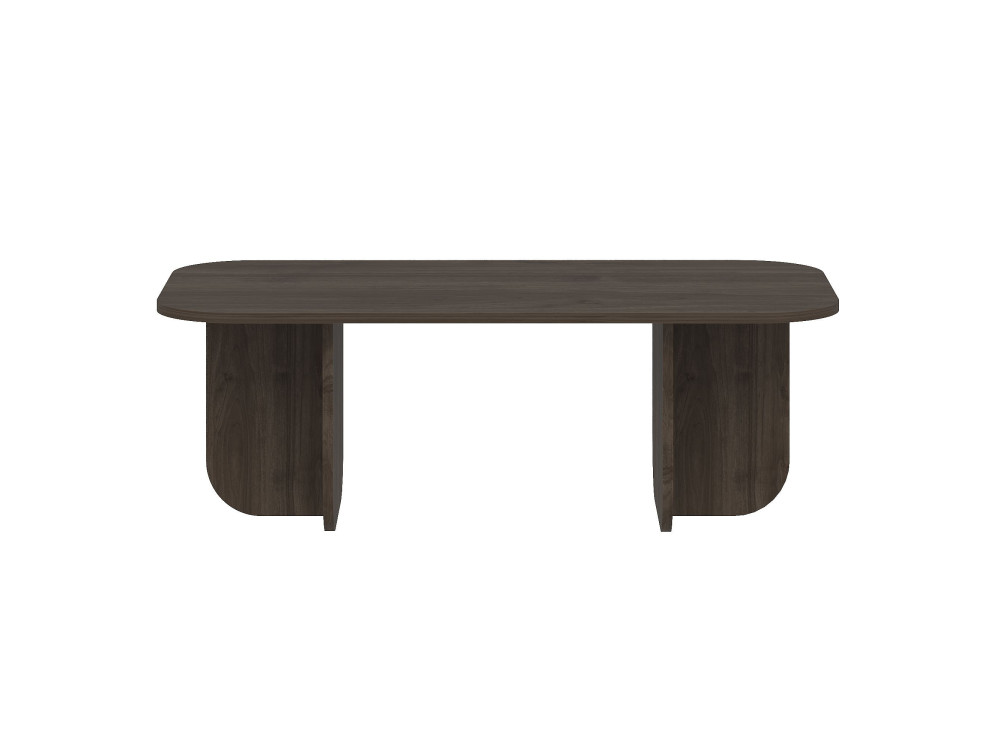 Tavolino in legno "Becaj" - 120 x 60 x 41 cm - Noce