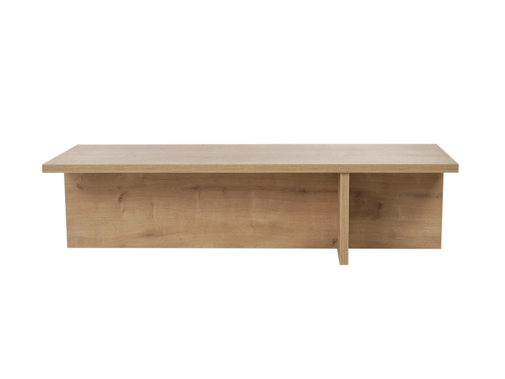 Tavolino da caffè in legno "Harbor" - 120 x 45 x 30 cm - Rovere Zaffiro