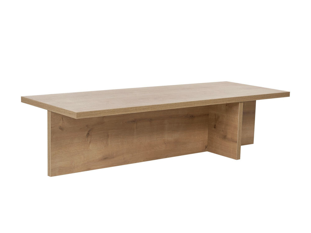 Tavolino da caffè in legno "Harbor" - 120 x 45 x 30 cm - Rovere Zaffiro