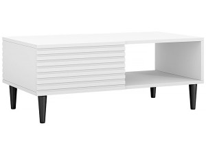 Tavolino "Nakomo" - 100 x 41 x 52 cm - Bianco
