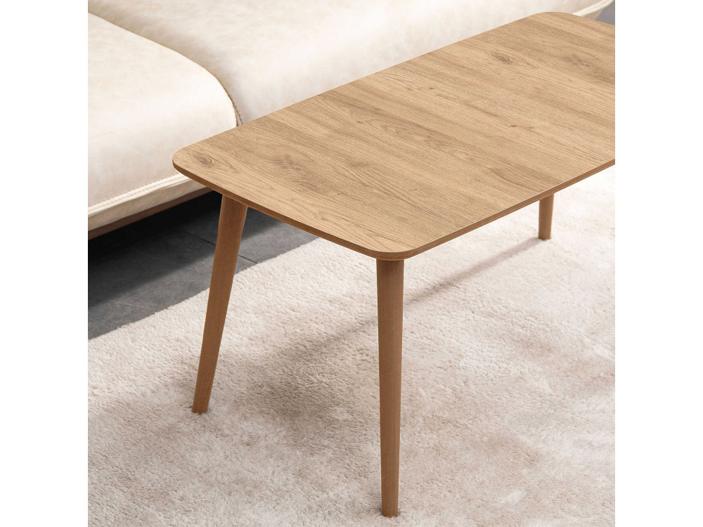 Tavolino in legno "Luci" 100 x 53 x 45 cm - Rovere