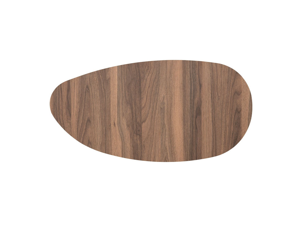 Tavolino in legno "Nora" 100 x 50 x 45 cm - Noce