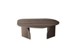 Tavolino in legno "Rock" 100 x 60 x 35 cm - Noce