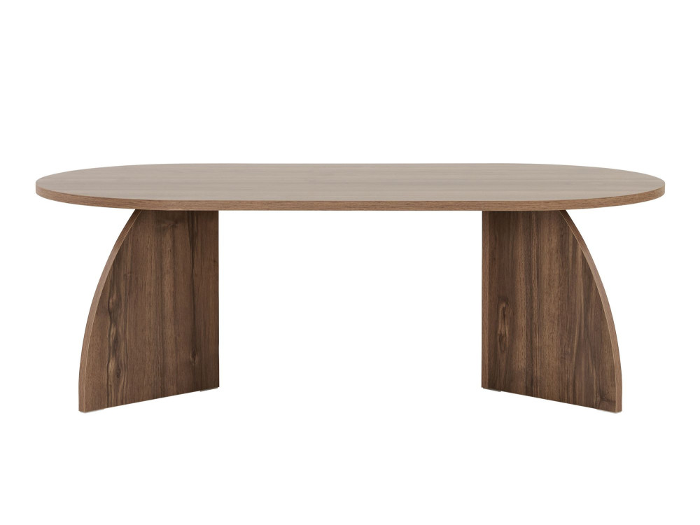 Tavolino in legno "Melina" 120 x 60 x 40 cm - Noce