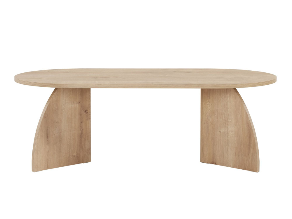 Tavolino in legno "Melina" 120 x 60 x 40 cm - Rovere zaffiro