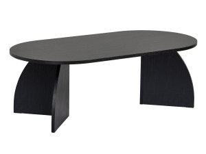 Tavolino in legno "Melina" 120 x 60 x 40 cm - Legno nero