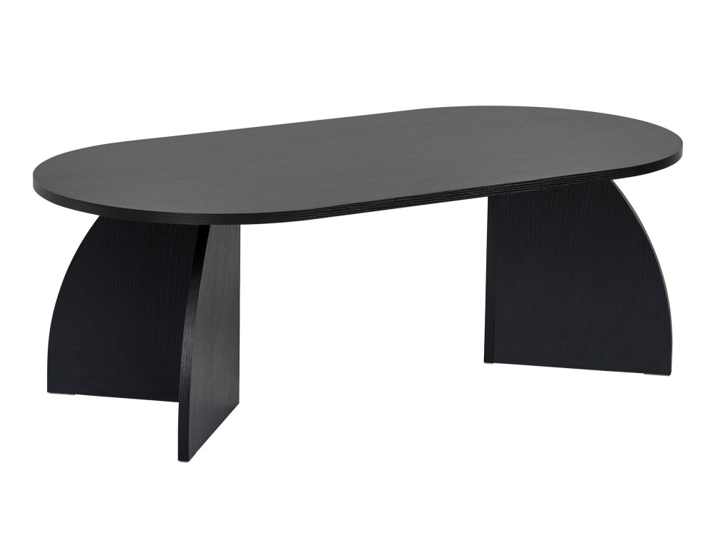 Tavolino in legno "Melina" 120 x 60 x 40 cm - Legno nero