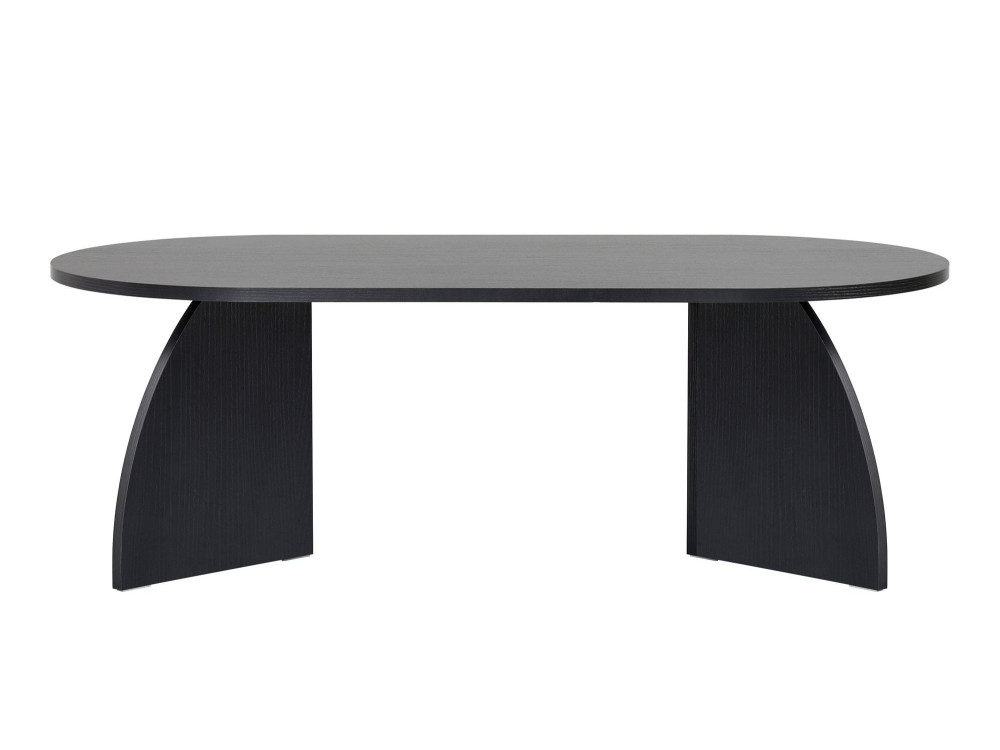 Tavolino in legno "Melina" 120 x 60 x 40 cm - Legno nero