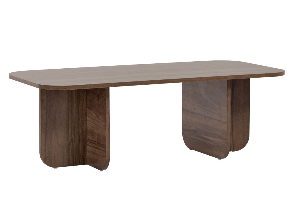 Tavolino in legno "Akira" 120 x 60 x 41 cm - Noce