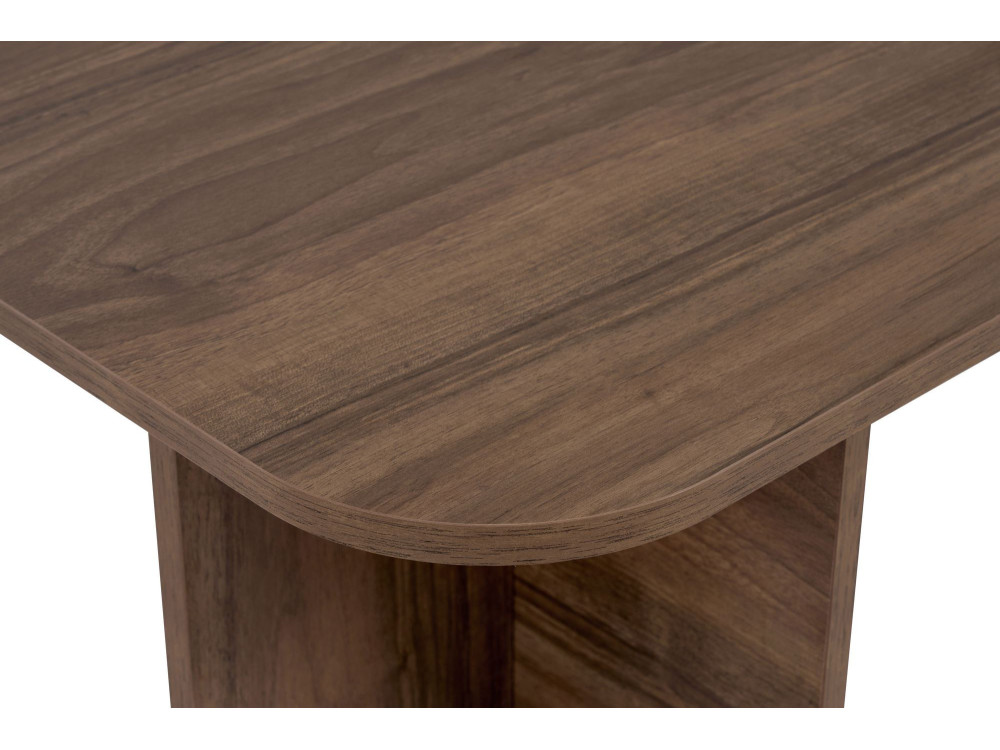 Tavolino in legno "Akira" 120 x 60 x 41 cm - Noce