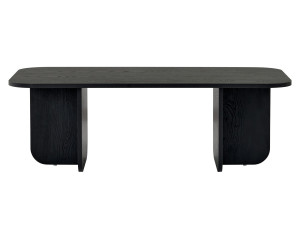 Tavolino in legno "Akira" 120 x 60 x 41 cm - Legno nero