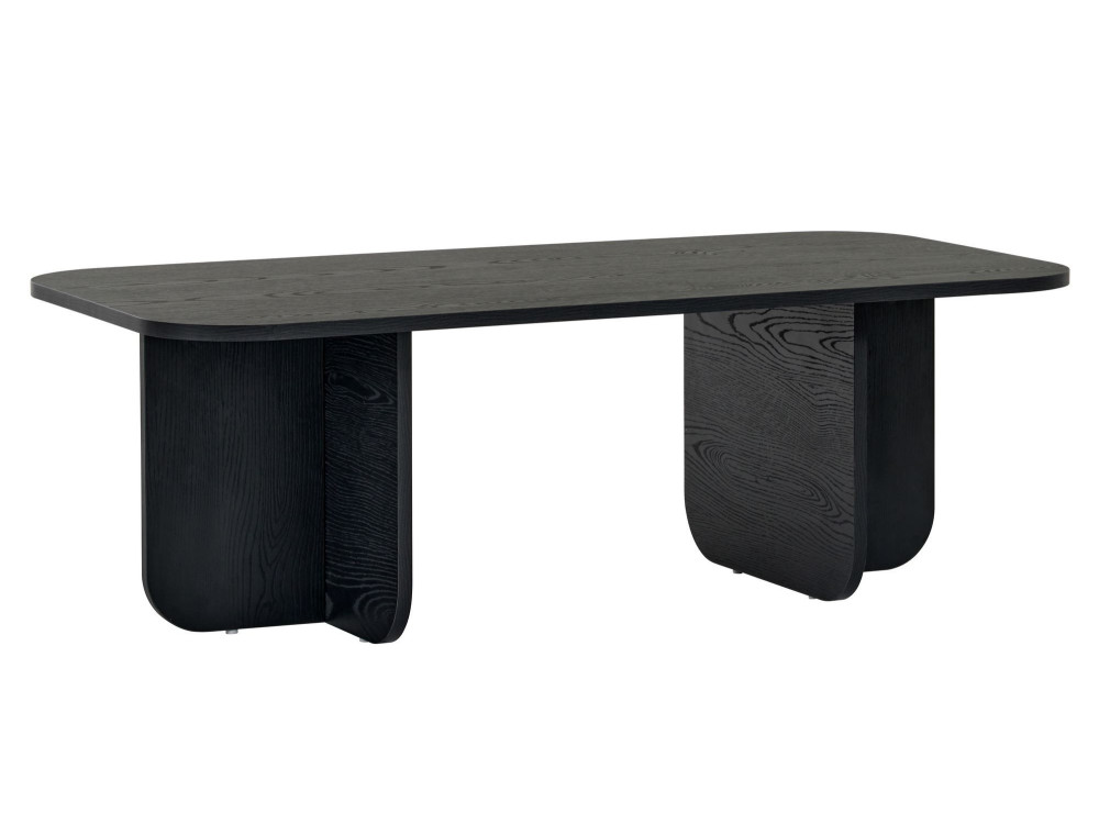 Tavolino in legno "Akira" 120 x 60 x 41 cm - Legno nero