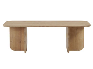 Tavolino in legno "Akira" 120 x 60 x 41 cm - Rovere zaffiro