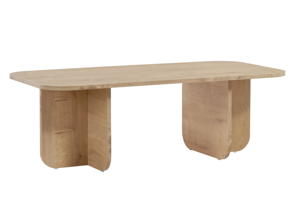 Tavolino in legno "Akira" 120 x 60 x 41 cm - Rovere zaffiro