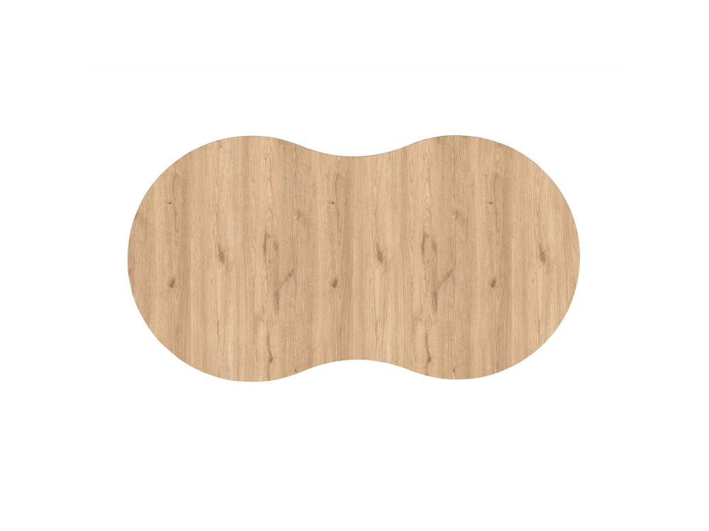 Tavolino in legno "Moon" 99 x 54 x 45 cm - Rovere
