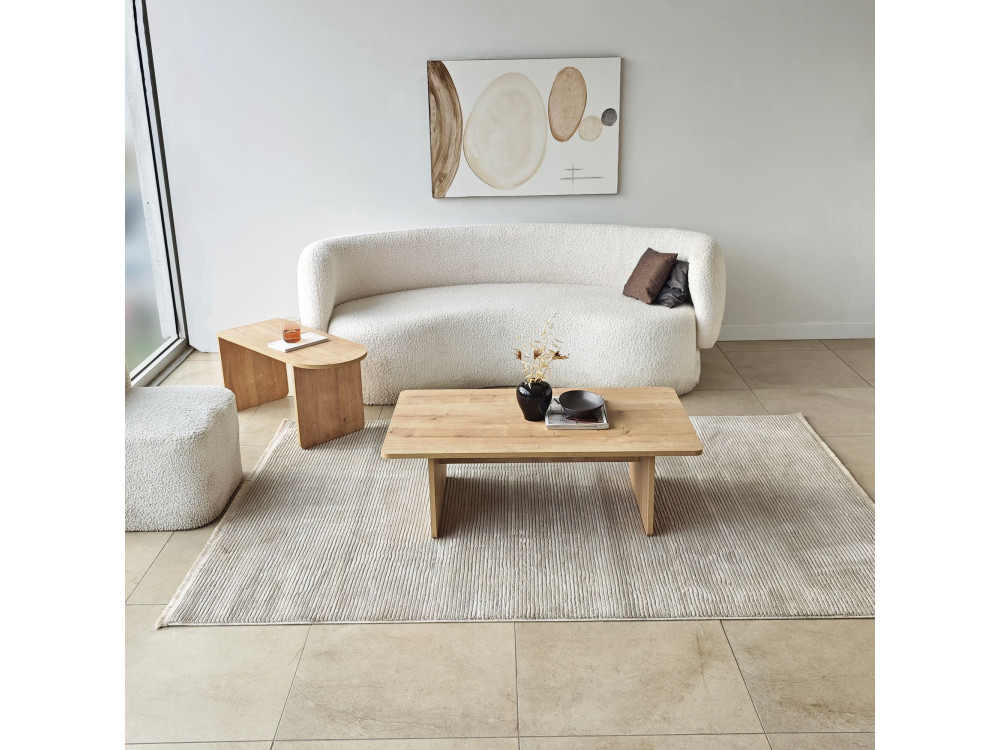 Set di tavolini in legno "Paris" 105 x 60 x 35 cm - Bronzo