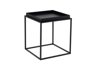 Tavolino in metallo "Koala" 45 x 45 x 52 cm - Nero