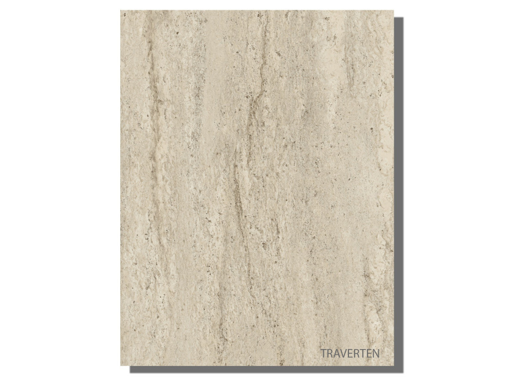 Tavolino "Akilli" con contenitore in legno - 90 x 45 x 52 cm - Travertino