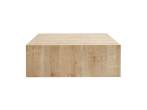 Tavolino "Prizma" in MDF - 90 x 90 x 35 cm - Rovere Zaffiro