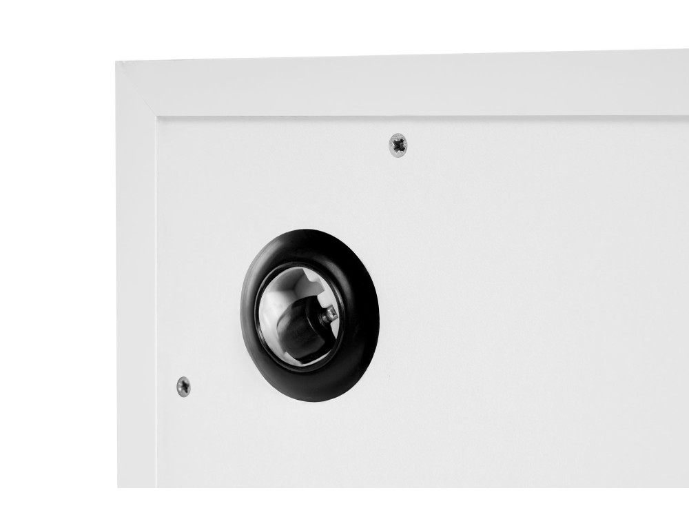 Tavolino in MDF "Prizma" - 90 x 90 x 35 cm - Travertino
